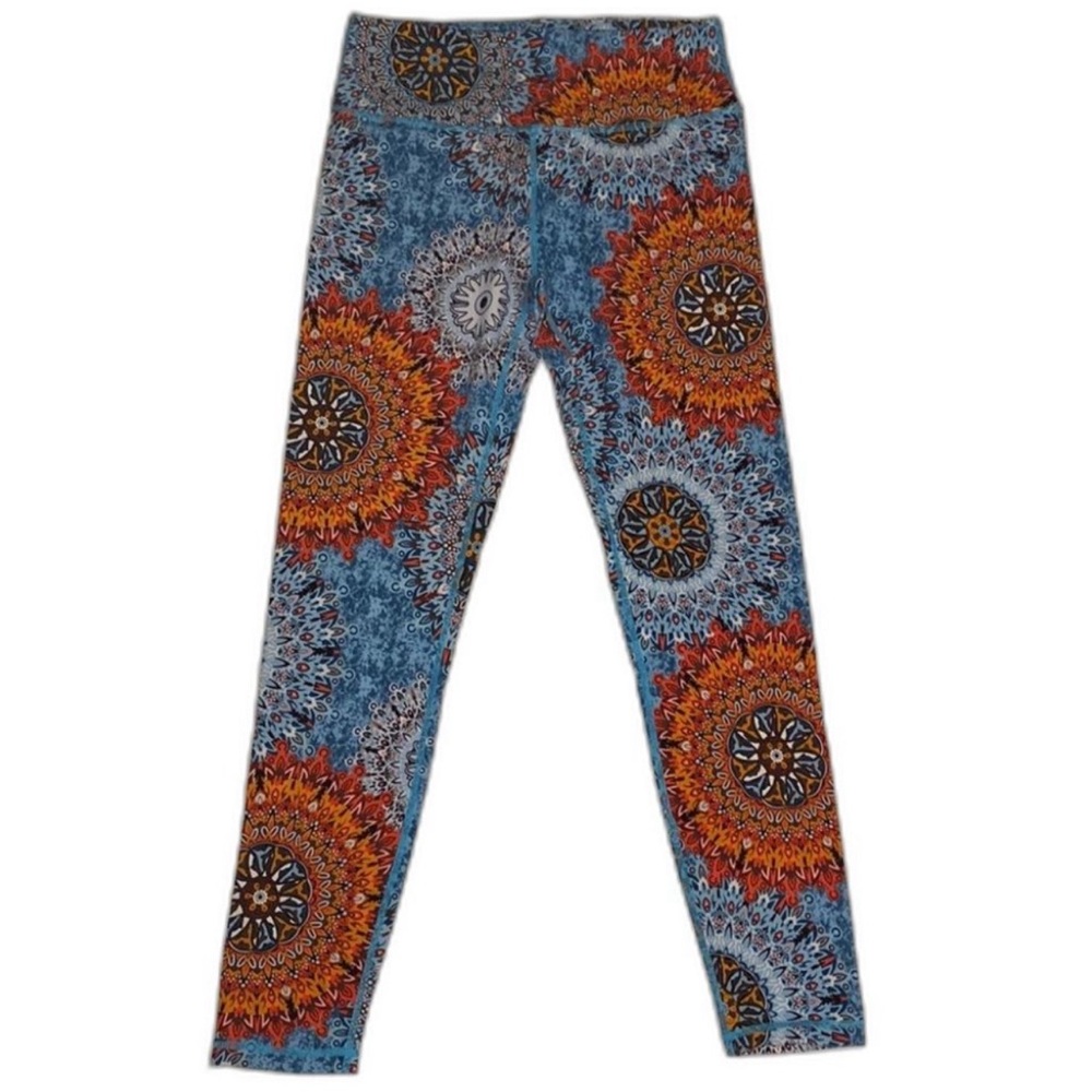 SYOSS  Sports Leggings Floral Mix Blue Women